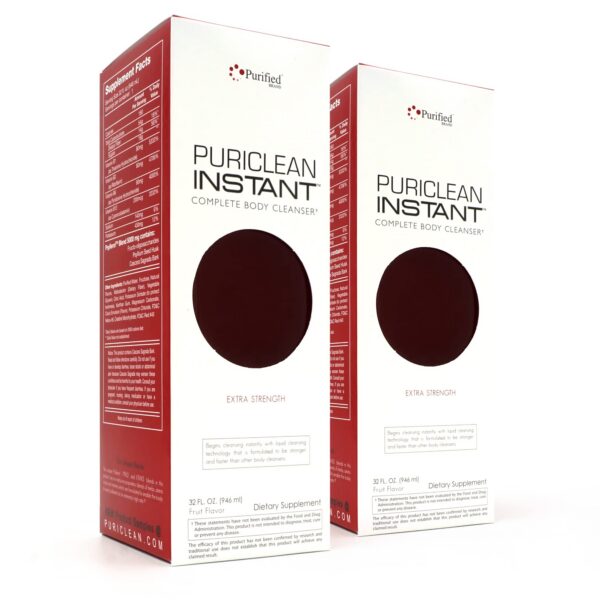 Paquete 2 Puriclean bebida detox limpia cuerpo salud