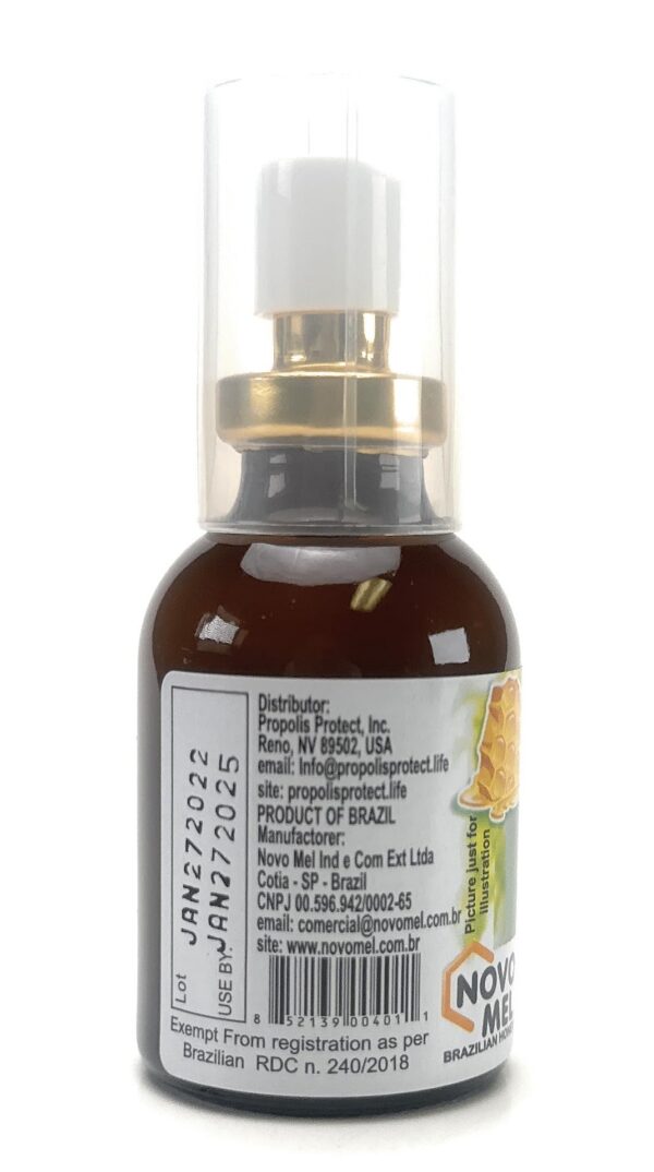 Version 1.0.0 Paquete de 2 sprays de propóleo y miel
