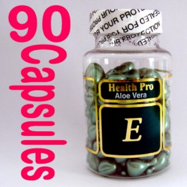 Paquete 24 Nu-Health Aloe Vera Vitamina E Cápsulas