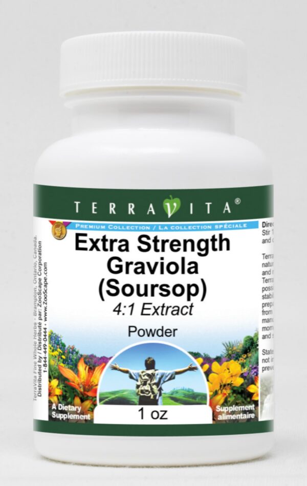 Version 1.0.0 Paquete 3 extractos concentrados en polvo de graviola TerraVita