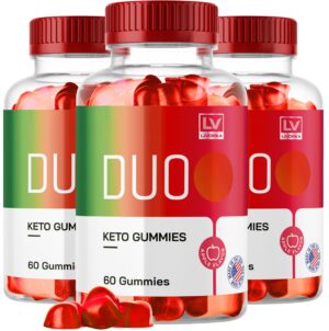 Paquete de 3 gomitas Duo Keto ACV 60 pzas cada uno