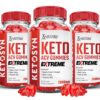 Paquete de 3 gomitas Keto ACV extreme 2000mg Justified Laboratories