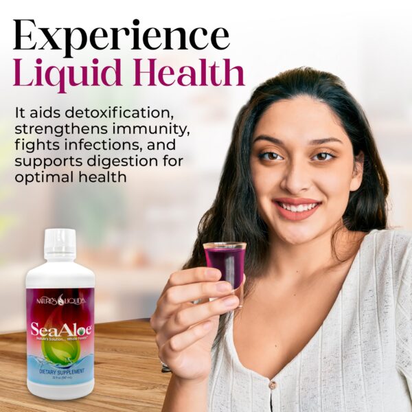 Version 1.0.0 SeaAloe fórmula botanica con aloe, superalimentos y frutas antioxidantes