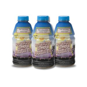 Version 1.0.0 Paquete de 3 jugos detox Hollywood Diet para limpieza de 48 horas