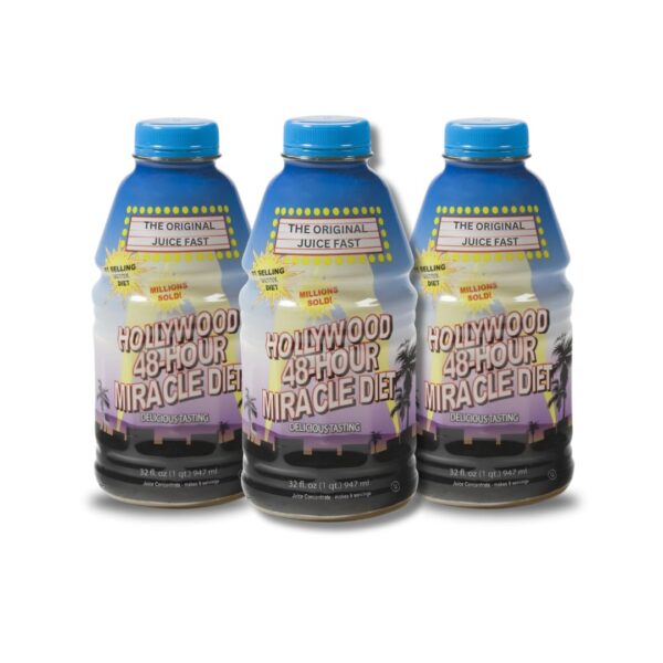 Version 1.0.0 Paquete de 3 jugos detox Hollywood Diet para limpieza de 48 horas