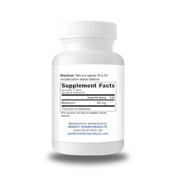 Version 1.0.0 Paquete 3 melatonina extra fuerte vegano y sin gluten