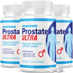 Paquete de 3 Prostate Ultra suplemento salud prostática para hombres IDEAL PERFORMANCE
