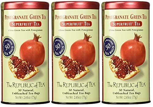 Paquete 3 té verde con granada natural The Republic of Tea