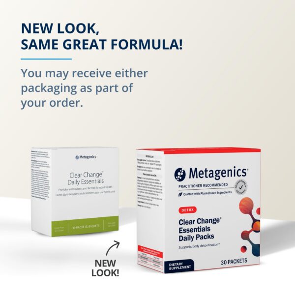 Paquete de 30 sobres Metagenics Clear Change Daily Essentials