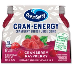 Paquete de 4 bebidas energéticas Ocean Spray Cran-Energy