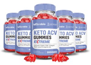 Paquete 5 gominolas Microbio Keto ACV Extreme 2000mg