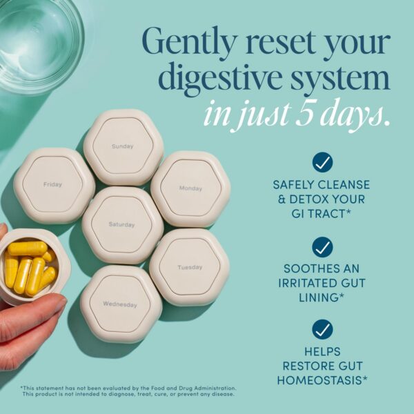 paquete 90 cápsulas Biome limpieza y detox digestivo