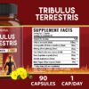 Paquete de 90 cápsulas de Tribulus Terrestris y hierbas