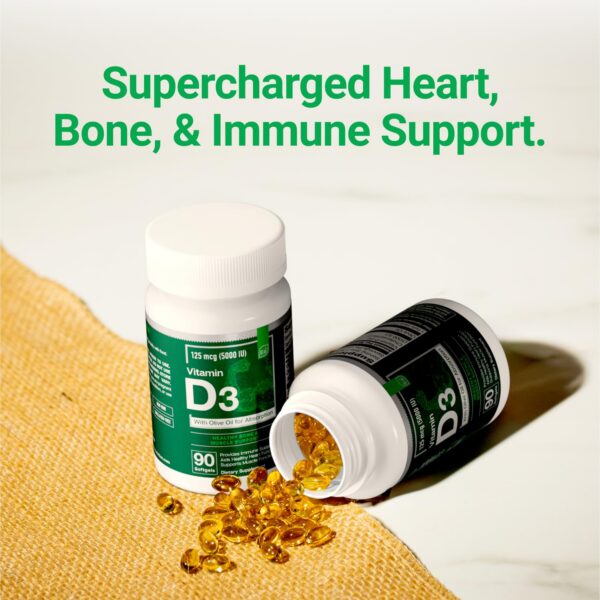 Paquete de 90 cápsulas vitamina D3 Essential Elements