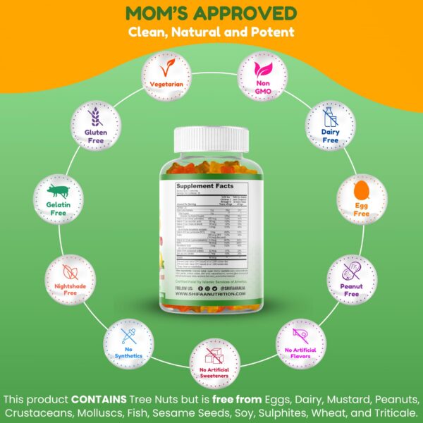 Version 1.0.0 Paquete 90 días vitaminas para niños sabor cereza fresa naranja