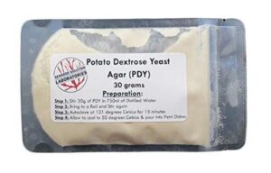 Paquete agar deshidratado PDY de papa y levadura 30 gramos