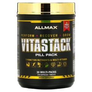 Version 1.0.0 Paquete ALLMAX VITASTACK para suplementos deportivos multi-vitaminas