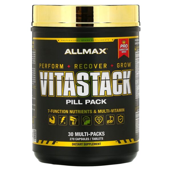 Paquete ALLMAX VITASTACK para suplementos deportivos multi-vitaminas