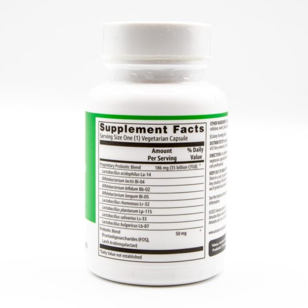 Version 1.0.0 Paquete Amazon Basics probióticos 30 cápsulas vegetarianas 2 paquetes