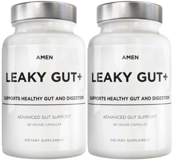 Paquete Amen Leaky Gut suplemento para intestino permeable