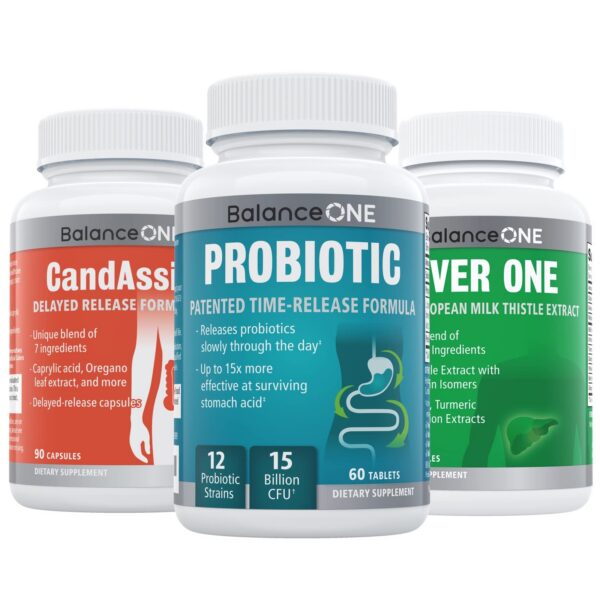 Paquete Balance ONE 3 en 1 probiótico y soporte hepático