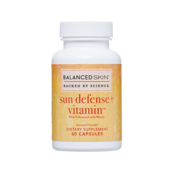 Paquete Balanced Skin Sun Defense+ vitaminas con niacina