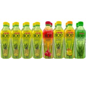 Version 1.0.0 Paquete de bebidas Iberia Aloe Vera con pulpa pura 16 botellas