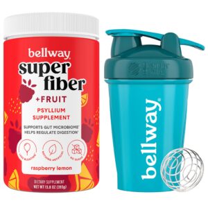 Version 1.0.0 paquete bellway super fiber psyllium fruta botella limón