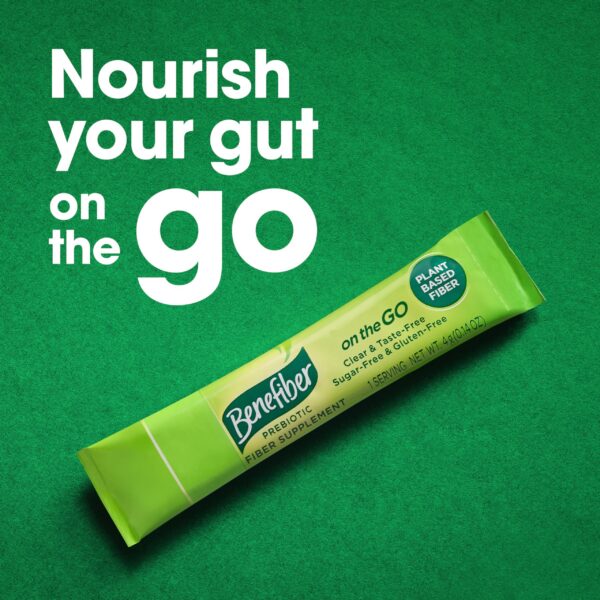 Paquete beneficiado Benefiber fibra prebiótica para digestión