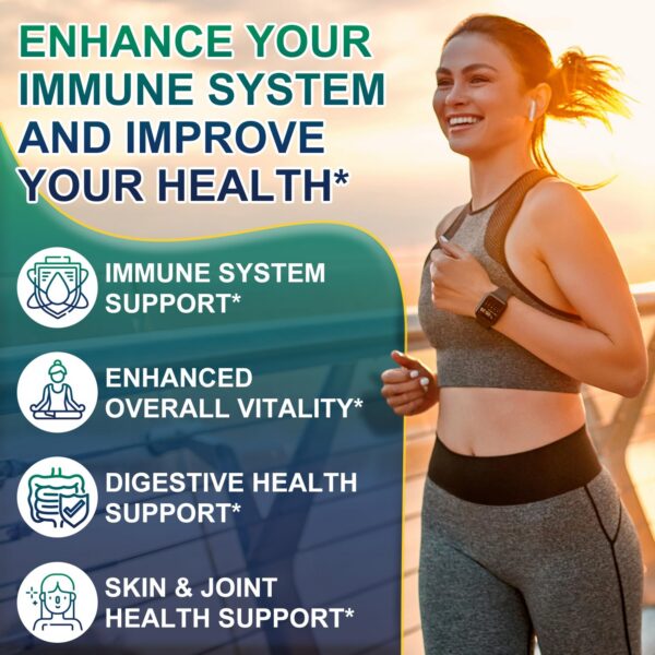 Paquete BEWORD suplemento musgo marino orgánico 2 unidades