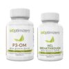 Paquete BiOptimizers P3-OM y HCL Breakthrough suplementos digestivos