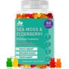 Gomitas Sea Moss Elderberry BioVitalica sabor frutal delicioso