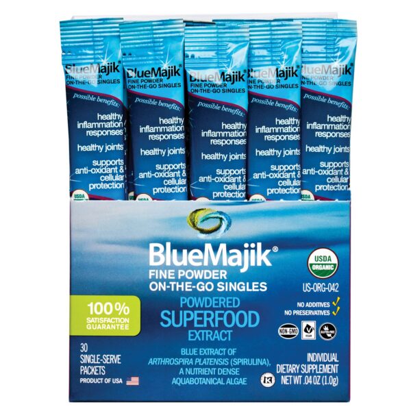 Paquete 30 unidades Blue Majik E3LIVE para consumo individual