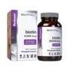 Paquete Bluebonnet Beautiful Ally Biotin 10000 mcg 90 cápsulas vegetales