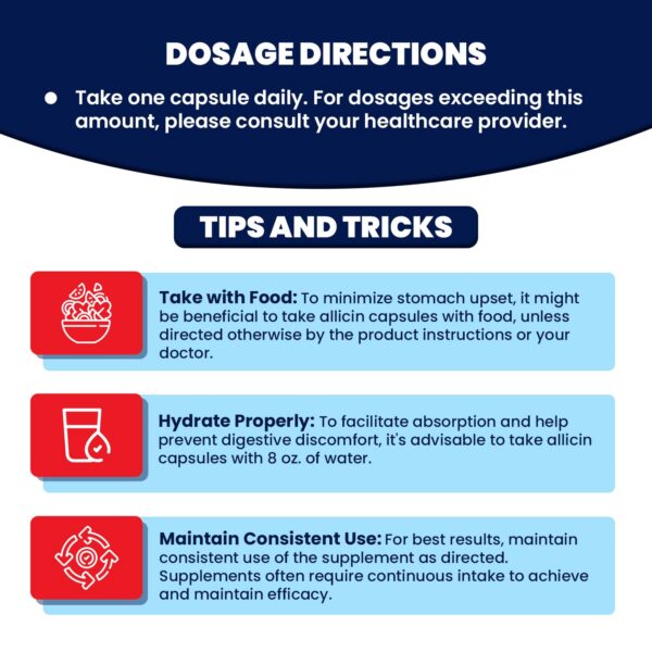 Paquete BuyNaturally allicina ajo suplemento natural