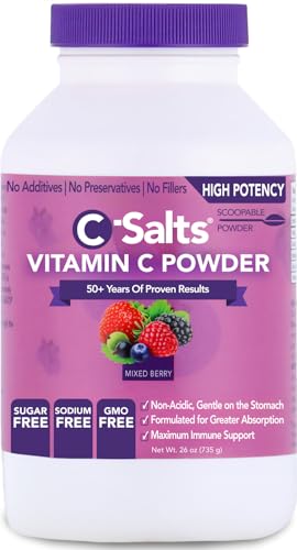 Paquete C-Salts Polvo de Vitamina C Orgánica 26 onzas