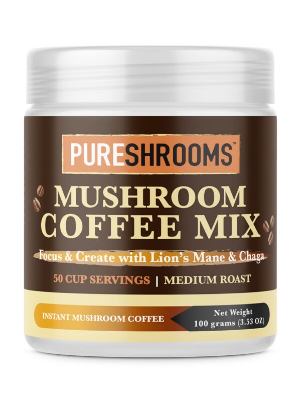 Paquete de café adaptogénico Focus & Create con hongos Lion's Mane