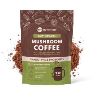 Version 1.0.0 Paquete café instantáneo con hongos Chaga 360 Nutrition