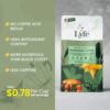 Paquete de café LYFE con bajo contenido de cafeína y sabor suave