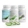 Version 1.0.0 Paquete cápsulas aloe vera orgánico AloeCure con VeraFlex probióticos enzimas