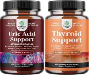 Version 1.0.0 Paquete de cápsulas detox ácido úrico Natures Craft