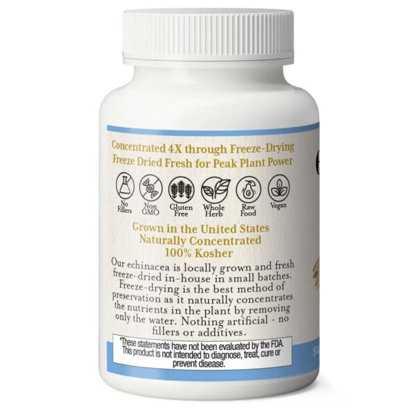 Paquete cápsulas de Echinacea orgánica ECLECTIC INSTITUTE