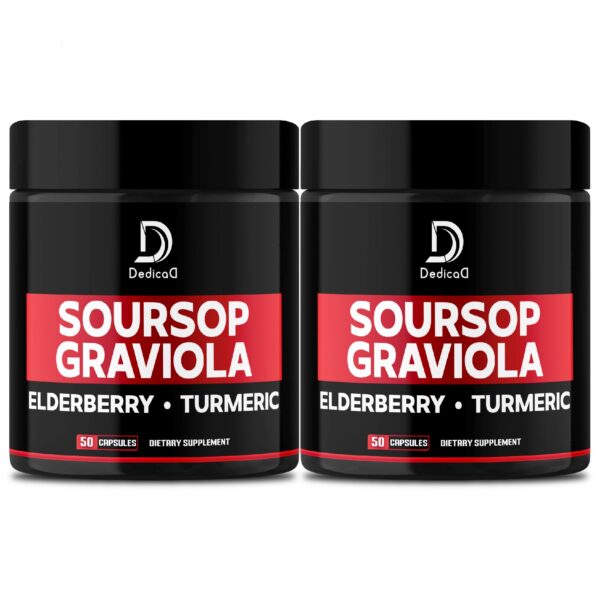 Version 1.0.0 Paquete cápsulas Graviola Soursop DEDICAD 100 días