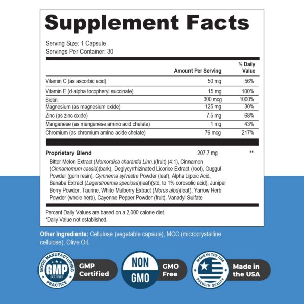 Version 1.0.0 Paquete con cápsulas naturales Nature’s NutriWave Glucotrust