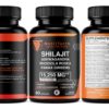 Paquete cápsulas NutriTorch Shilajit suplemento salud energética
