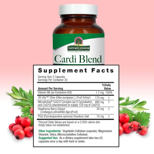 Paquete CardiMax Nature's Answer para bienestar cardiovascular