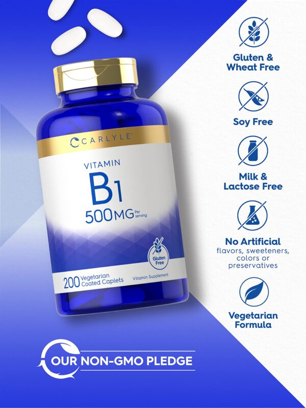 Paquete carlyle vitamina b1 200 comprimidos