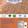 Paquete de cáscara de semilla de psyllium neotea 500g