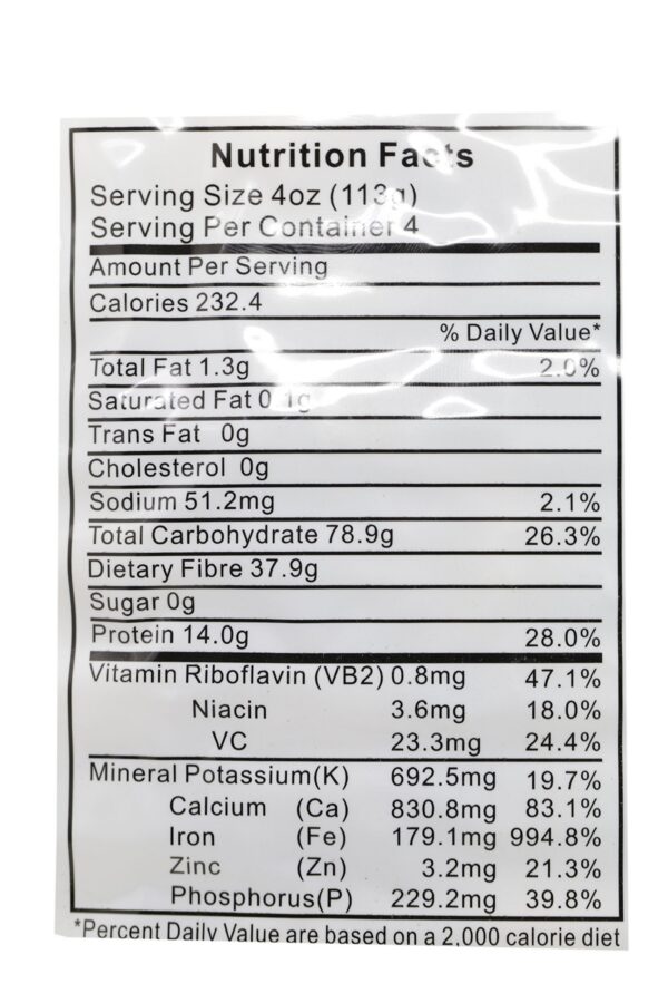 Paquete de champiñón Shiitake seco Hll Mart