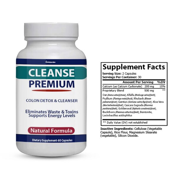 Version 1.0.0 Paquete Cleanse Premium fórmula avanzada 90 días suministro